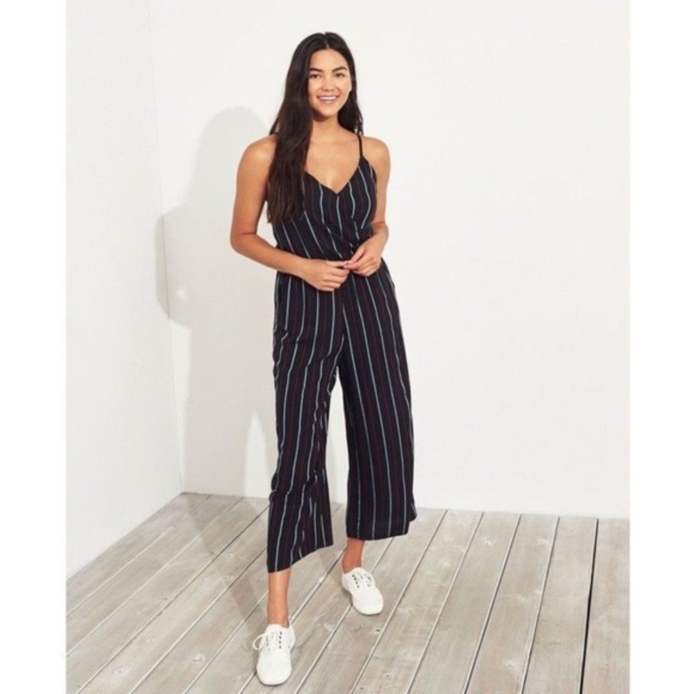 Striped jumpsuit